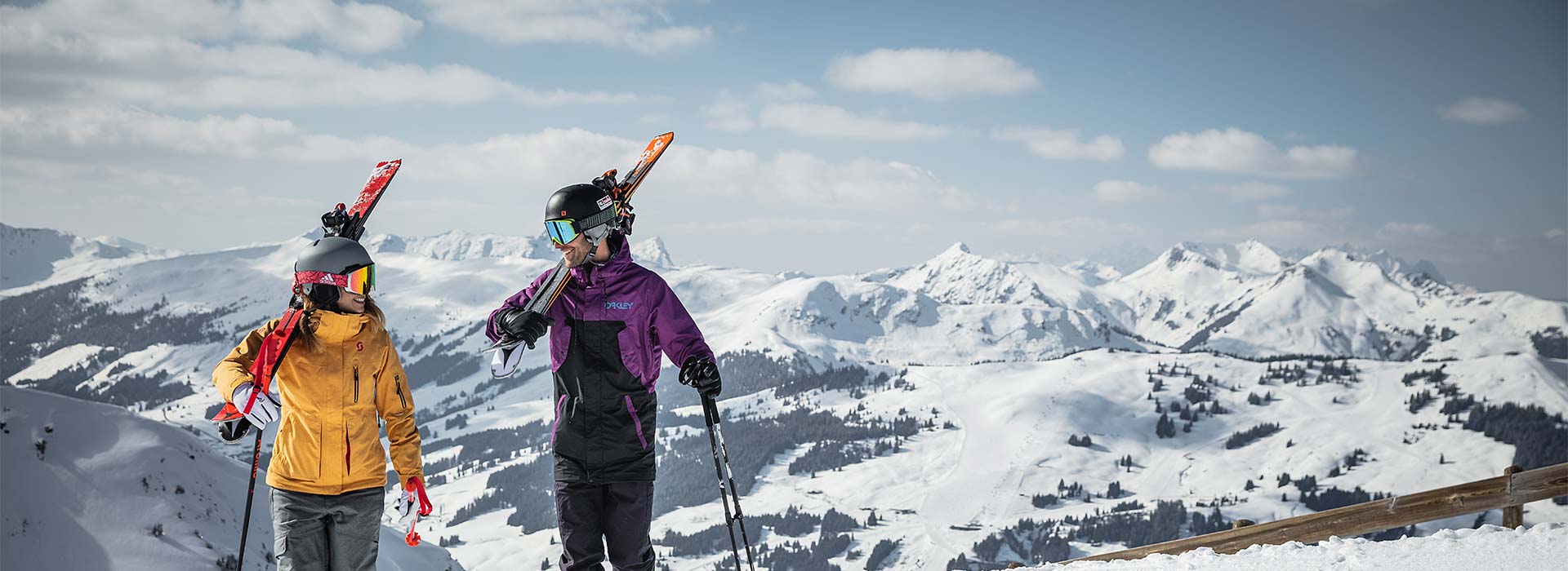 Skifahren im Skicircus Saalbbach Hinterglemm Leogang Fieberbrunn
